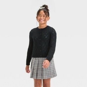 CAT & JACK Kids Black Cardigan - NWT